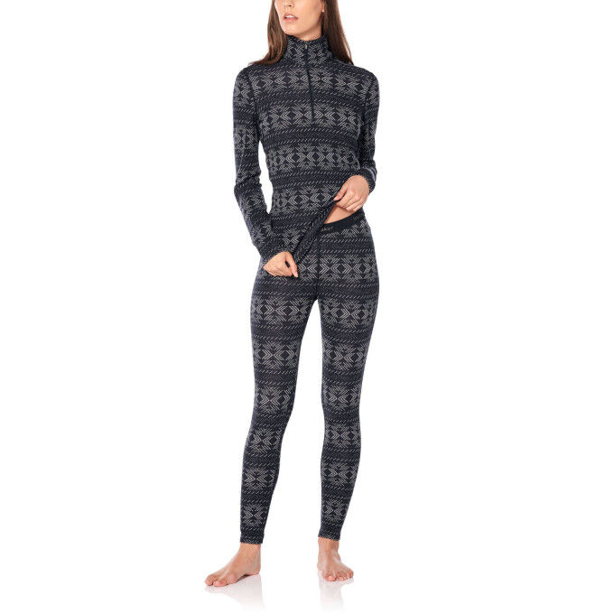 Pull 1/2 zip Icebreaker VERTEX CRYSTALLINE Midnight Navy