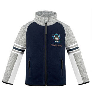 Veste polaire Poivre Blanc Multico Gothic Blue