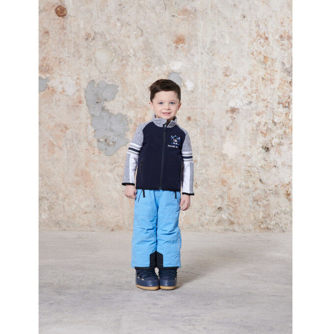 Multico Gothic Blue White Pepper Fleece Jacket Multico Gothic Blue White Pepper Fleece Jacket