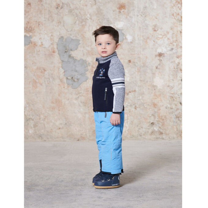 Multico Gothic Blue White Pepper Fleece Jacket Multico Gothic Blue White Pepper Fleece Jacket