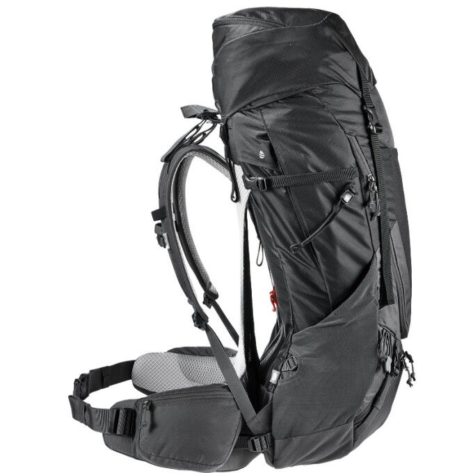 Mochila de senderismo Deuter FUTURA AIR TREK 45 + 10 SL Negro / Grafito