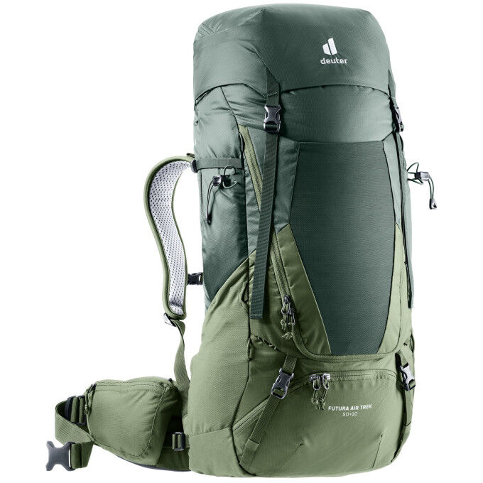 Backpack Deuter FUTURA AIR TREK 50 + 10 Ivy / Khaki Backpack Deuter FUTURA AIR TREK 50 + 10 Ivy / Khaki