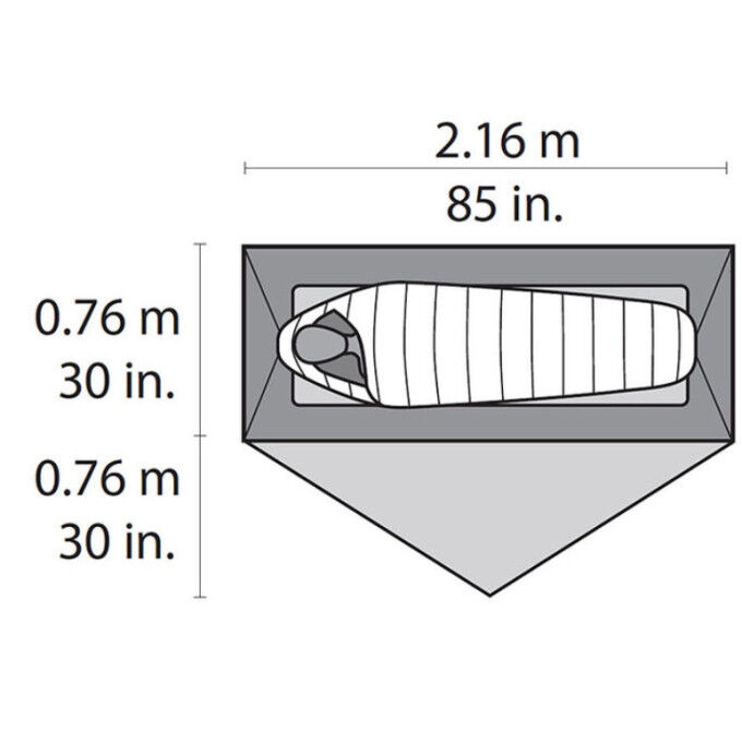 MSR HUBBA NX Green Tent