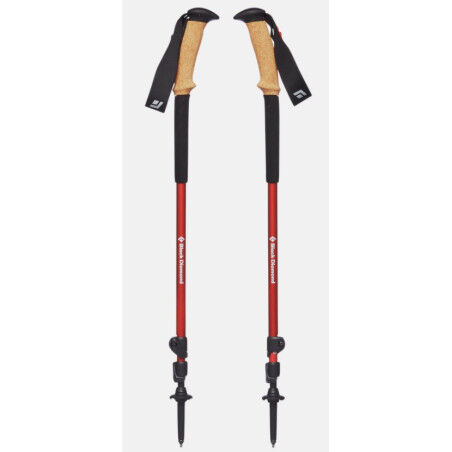 Bâtons de randonnée Black Diamond TRAIL ERGO CORK Picante