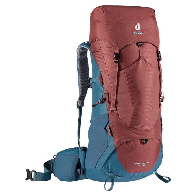 Backpack Deuter AIRCONTACT LITE 40 + 10 Redwood / Arctic