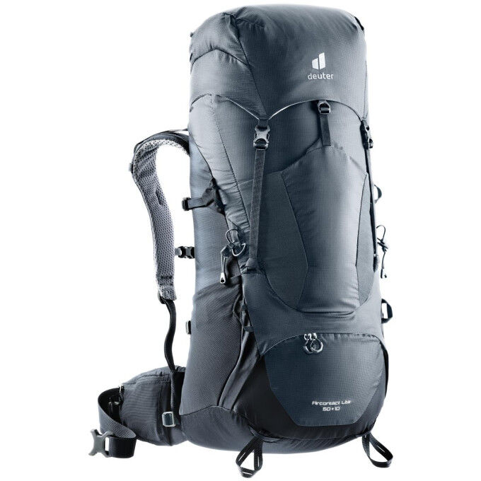 Backpack Deuter AIRCONTACT LITE 50 + 10 Graphite / Black