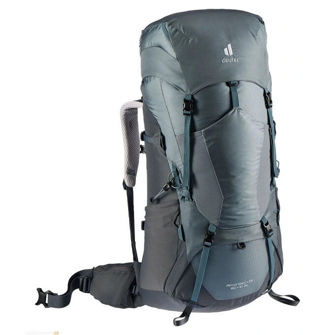 Backpack Deuter AIRCONTACT LITE 60 + 10 SL Shale / Graphite Backpack Deuter AIRCONTACT LITE 60 + 10 SL Shale / Graphite
