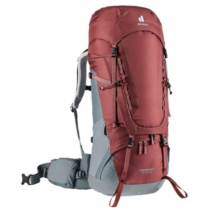 Backpack Deuter AIRCONTACT 40 + 10 SL Redwood / Teal Backpack Deuter AIRCONTACT 40 + 10 SL Redwood / Teal