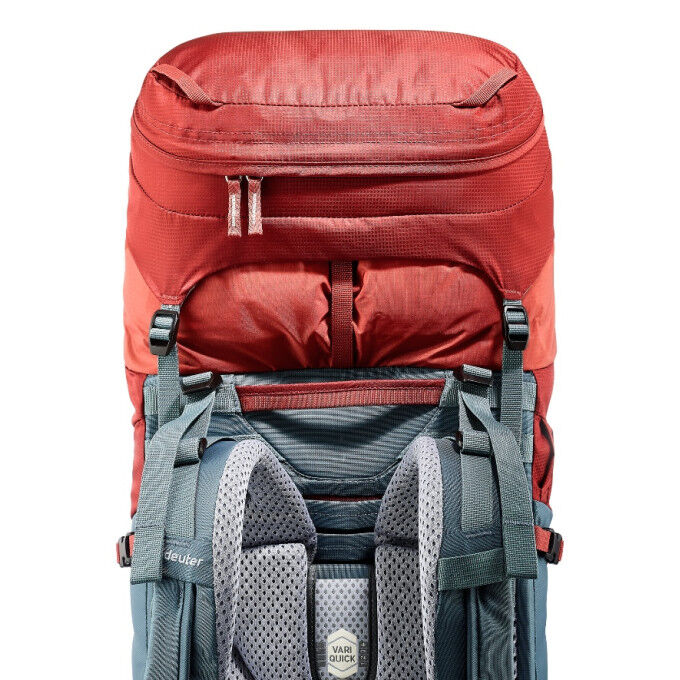 Backpack Deuter AIRCONTACT 45 + 10 Lava / Teal