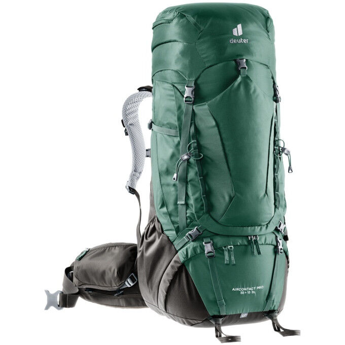 Backpack Deuter AIRCONTACT PRO 55 + 15 SL Seagreen / Coffee Backpack Deuter AIRCONTACT PRO 55 + 15 SL Seagreen / Coffee