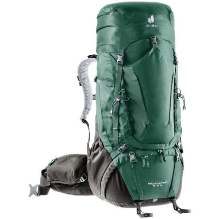 Backpack Deuter AIRCONTACT PRO 55 + 15 SL Seagreen / Coffee