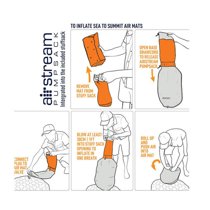 Sea To Summit ULTRALIGHT INSULATED Mattress Orange Sea To Summit ULTRALIGHT INSULATED Mattress Orange
