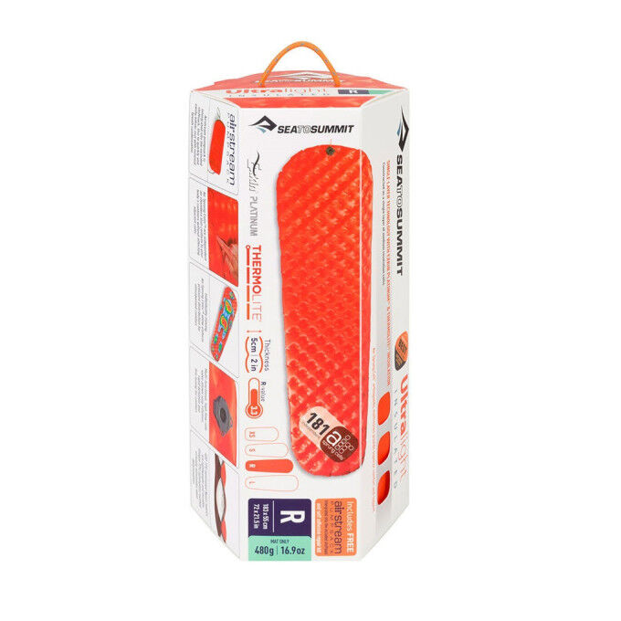 Sea To Summit ULTRALIGHT INSULATED Mattress Orange Sea To Summit ULTRALIGHT INSULATED Mattress Orange