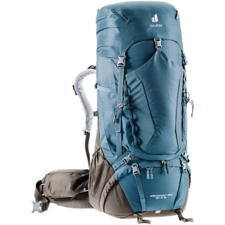 Backpack Deuter AIRCONTACT PRO 55 + 15 SL Arctic / Coffee