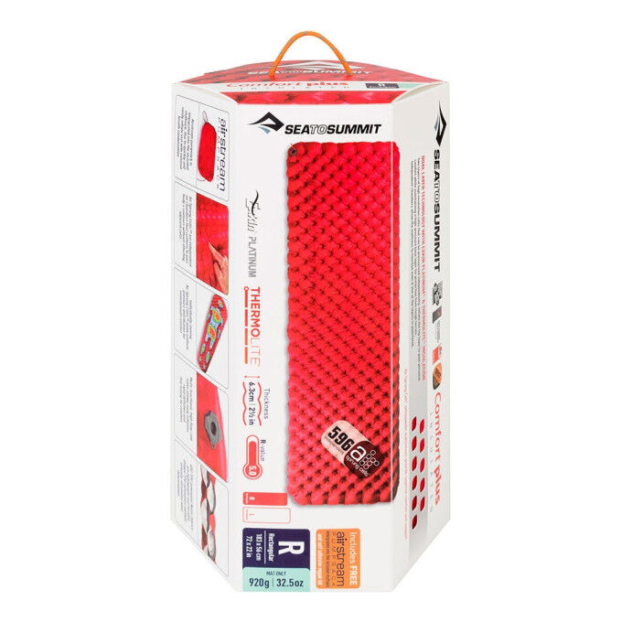 Sea To Summit COMFORT PLUS Colchón AISLADO Rojo