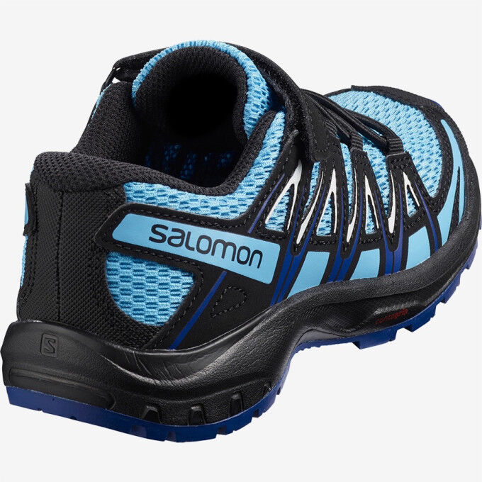 Salomon XA PRO 3D K hiking boots Ethereal Blue/Surf the web/White