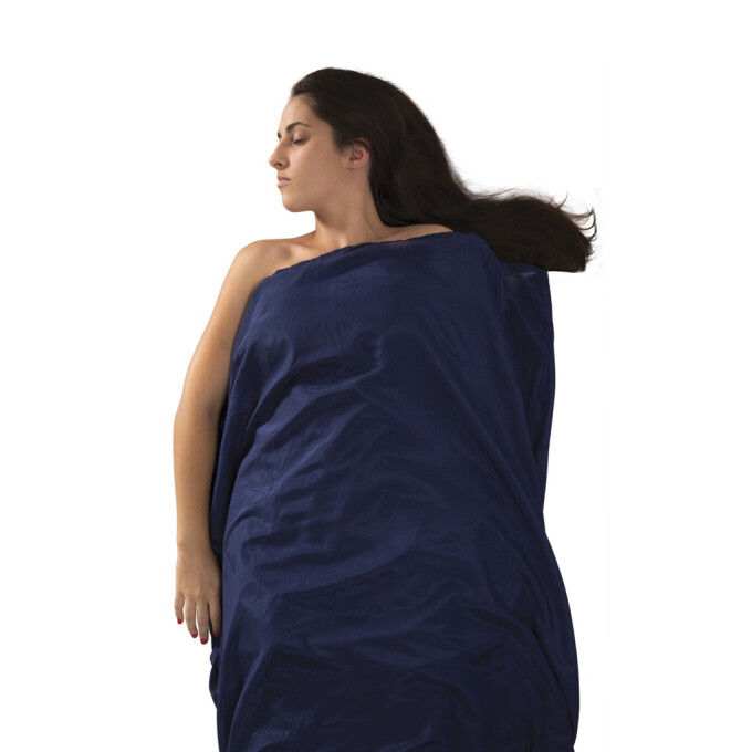 Sea To Summit SOIE COTON RECTANGULAR Navy Fitted Sheet Sea To Summit SOIE COTON RECTANGULAR Navy Fitted Sheet
