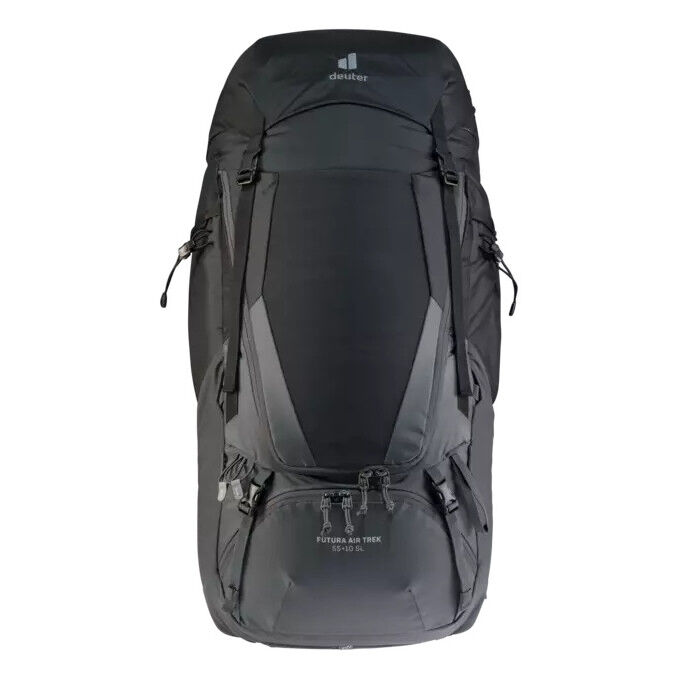 Backpack Deuter FUTURA AIR TREK 55 + 10 SL Black / Graphite