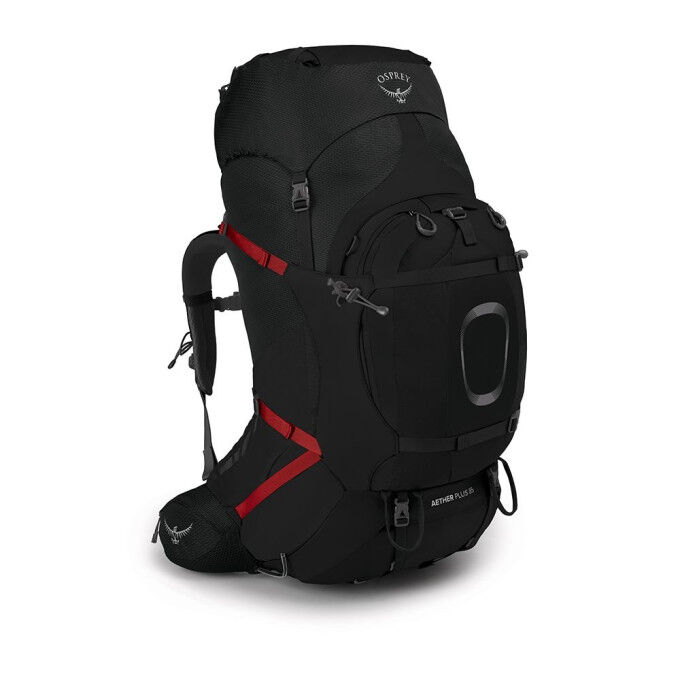 Osprey AETHER PLUS 85 Black Backpack Osprey AETHER PLUS 85 Black Backpack