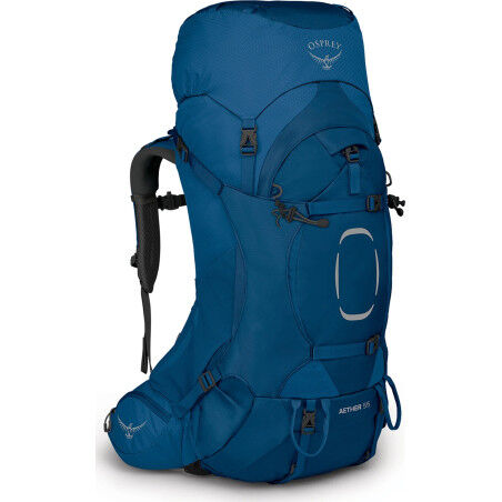 Sac à dos Osprey AETHER 55 Deep Water Blue