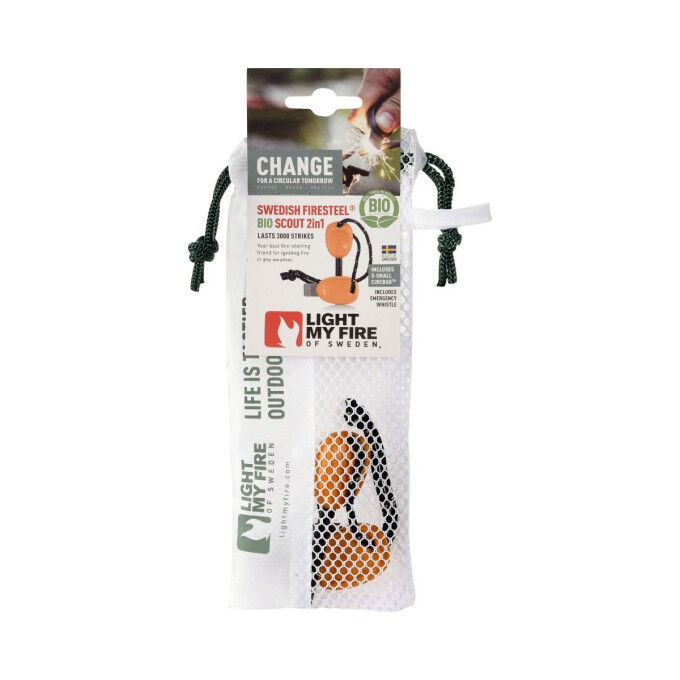Light My Fire iniciador de fuego FIRESTEEL SCOUT BIO Rustyorange