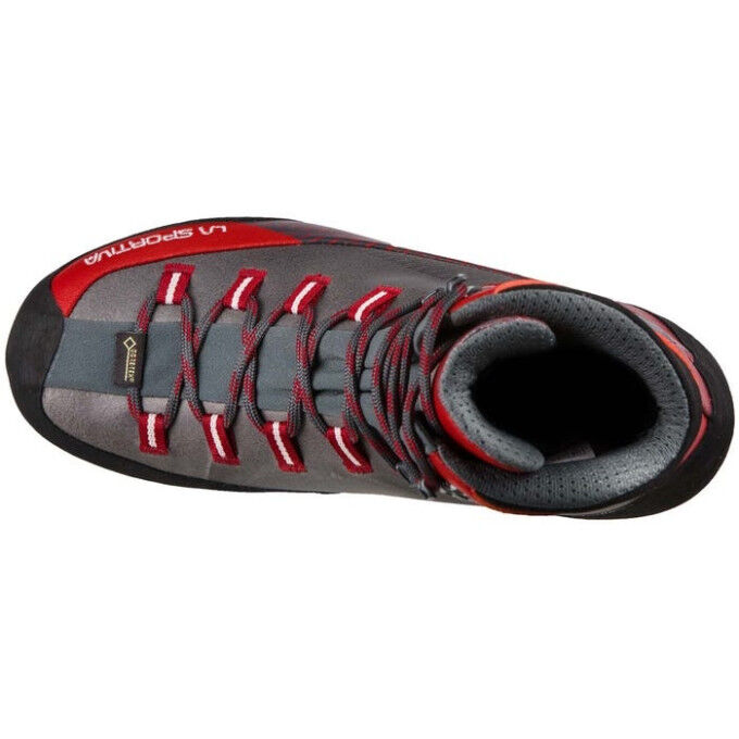 La Sportiva TRANGO TRK LEATHER W GTX Carbon/Garnet Shoes La Sportiva TRANGO TRK LEATHER W GTX Carbon/Garnet Shoes
