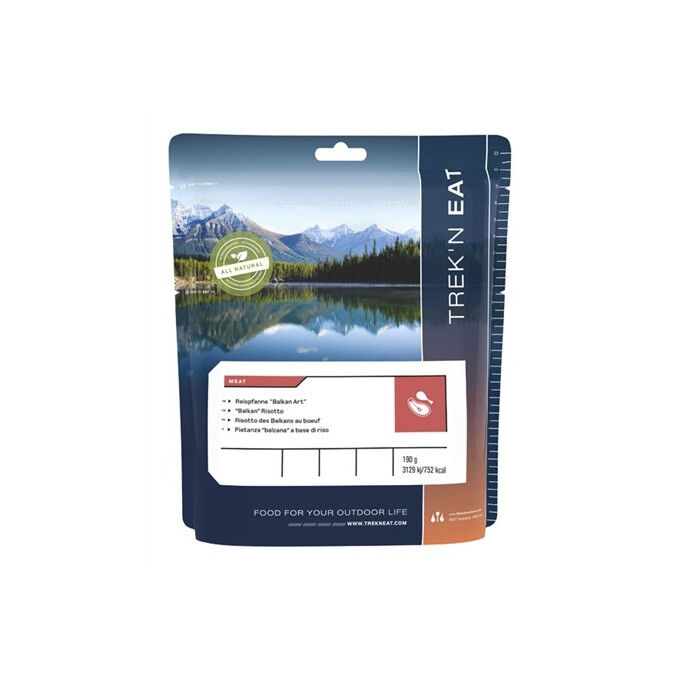 Trek'n Eat freeze-dried meal Balkan beef risotto Trek'n Eat freeze-dried meal Balkan beef risotto