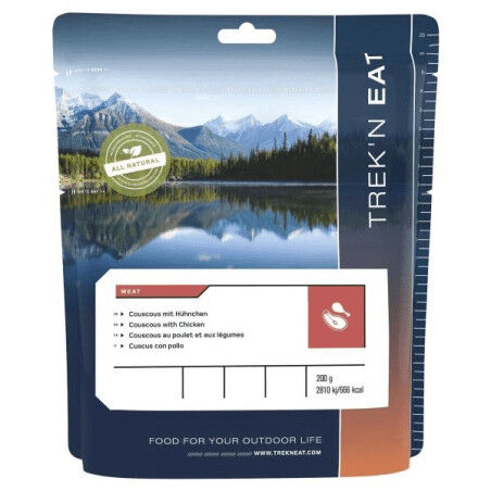 Trek n' Eat freeze-dried meal Chicken and vegetable couscous