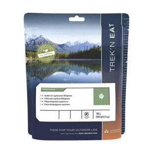 Trek'n Eat freeze-dried meal Vegetarian Bolognese pasta
