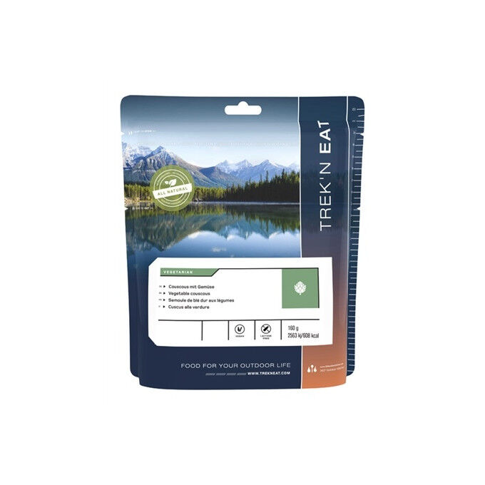 Trek'n Eat freeze-dried meal Durum wheat semolina with vegetables Trek'n Eat freeze-dried meal Durum wheat semolina with vegetables