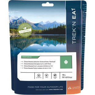 Freeze-dried Trek'n Eat meal CHANA MASALA (Chickpea curry with rice) 180g / 602 kcal