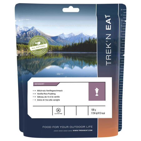 Trek 'n Eat Gâteau de riz à la vanille - 100g / 468 kcal