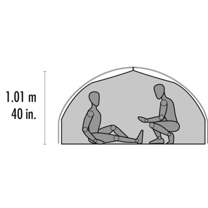 MSR CARBON REFLEX 3 V4 Green Tent MSR CARBON REFLEX 3 V4 Green Tent