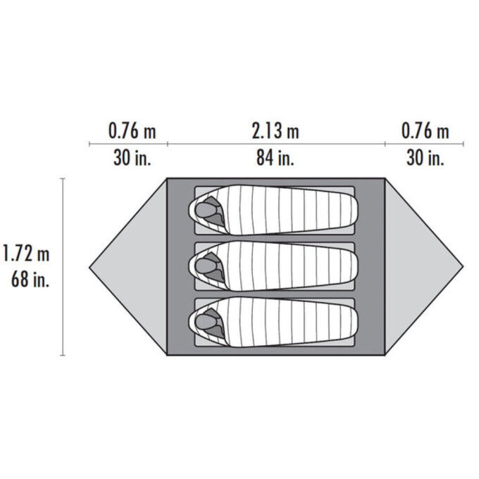 MSR MUTHA HUBBA NX Gray Tent