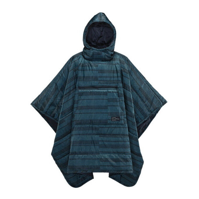 Thermarest HONCHO PONCHO Wearing Blanket Blue print Thermarest HONCHO PONCHO Wearing Blanket Blue print