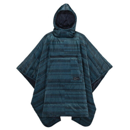 Thermarest HONCHO PONCHO Wearing Blanket Blue print