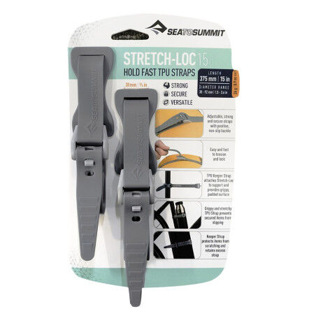 Sea to Summit 375mm Silicone Strap Twin Pack
