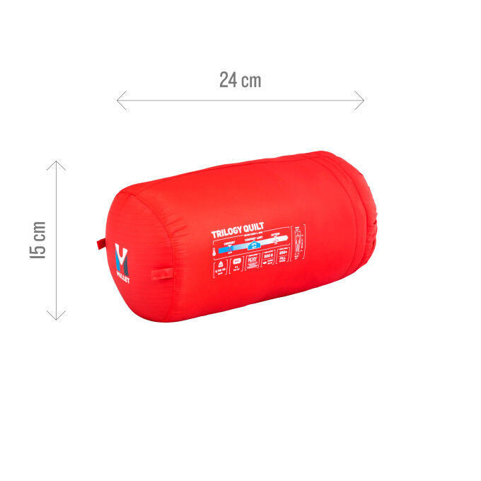 Millet TRILOGY QUILT sleeping bag Red