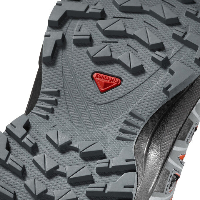 Chaussures Salomon SALOMON XA PRO 3D MID CSWP K Black / Stormy Weather / Cherry Tomato