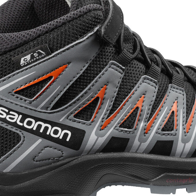 Zapatillas Salomon SALOMON XA PRO 3D MID CSWP K Negro / Tiempo tormentoso / Tomate cereza