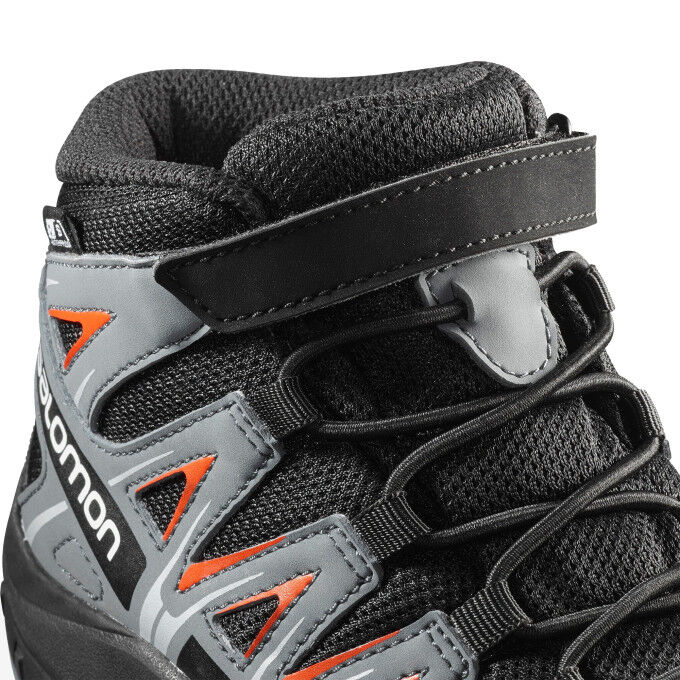 Zapatillas Salomon SALOMON XA PRO 3D MID CSWP K Negro / Tiempo tormentoso / Tomate cereza