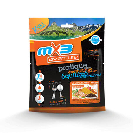 Freeze-dried meal MX3 Indian-style Tabbouleh