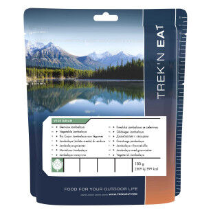 Trek'n Eat freeze-dried meal Cajun rice Vegetable jambalaya