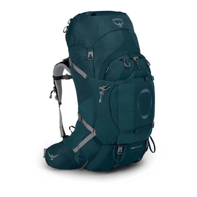 Osprey ARIEL PLUS 70 Night Jungle Blue Backpack Osprey ARIEL PLUS 70 Night Jungle Blue Backpack