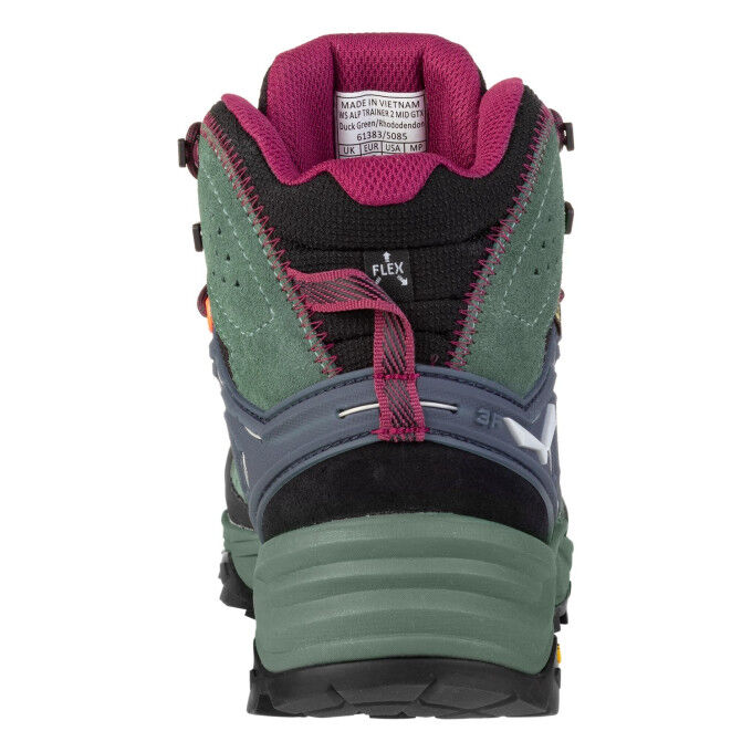 Hiking shoes Salewa WS ALP TRAINER 2 MID GTX Green duck/Green Hiking shoes Salewa WS ALP TRAINER 2 MID GTX Green duck/Green