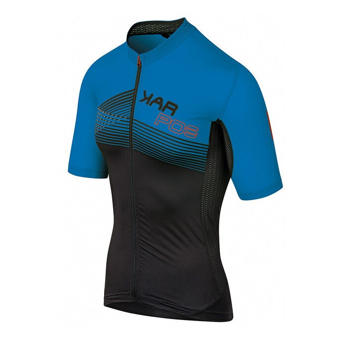 Karpos GREEN FIRE JERSEY Black/Indigo bunting T-shirt