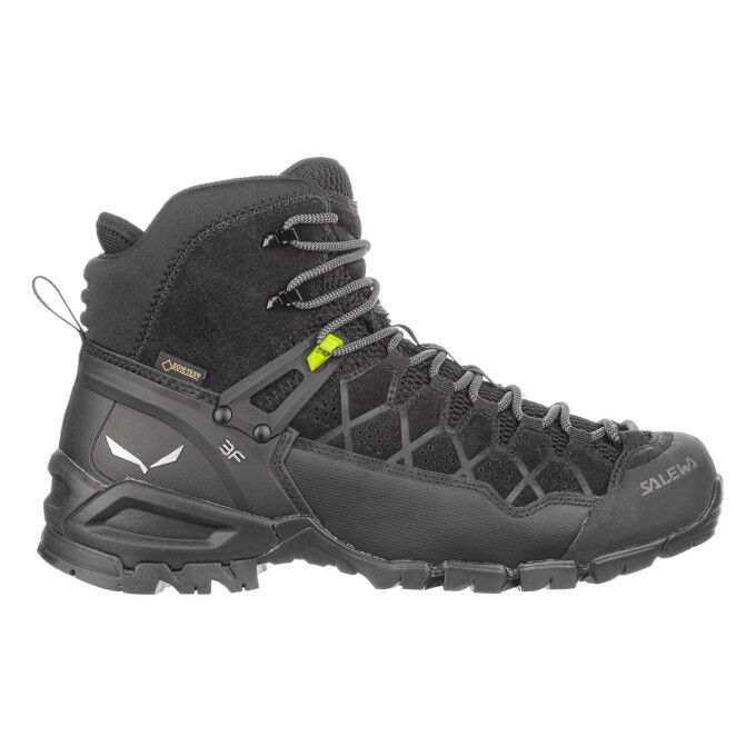 Zapatillas Salewa MS ALP TRAINER MID GTX Negro/Negro