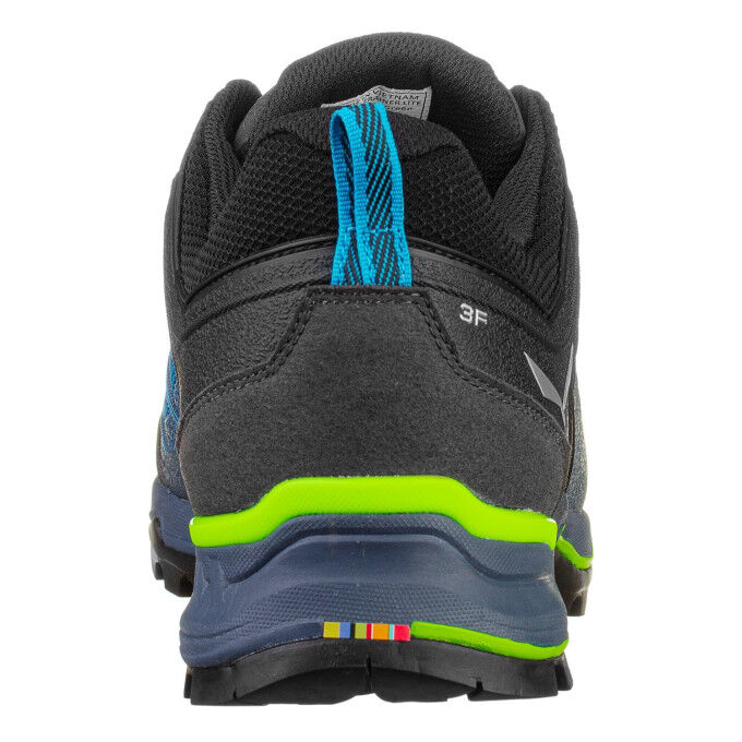 Salewa MS MTN TRAINER LITE Shoes Blue malta/Fluo green