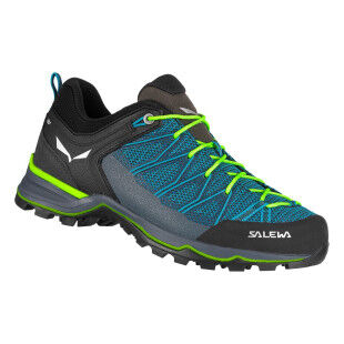 Chaussures Salewa MS MTN TRAINER LITE Blue malta/Fluo green