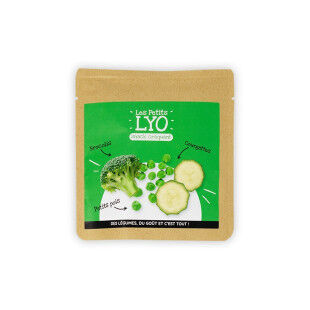 Légumes lyophilisés Voyager Trio de légumes craquants 8G